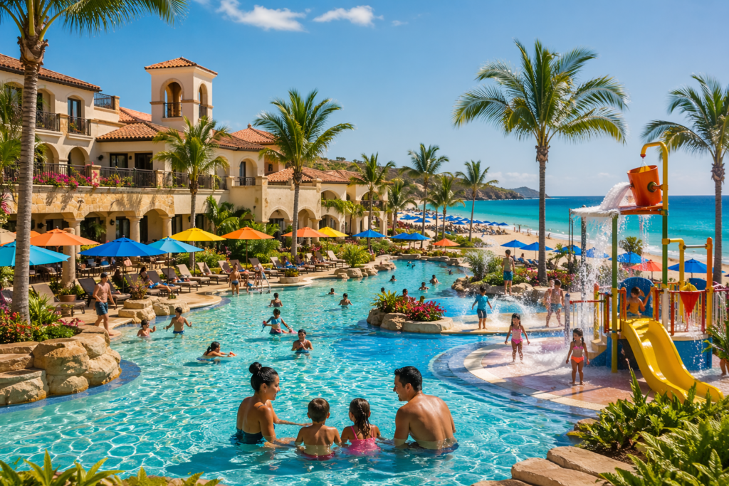 All inclusive Europe family vacation resort with pool and kids club in Turkey or Spain