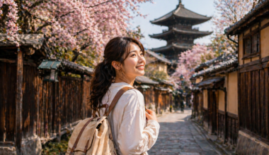 female solo traveler at best solo travel destinations for women Japan