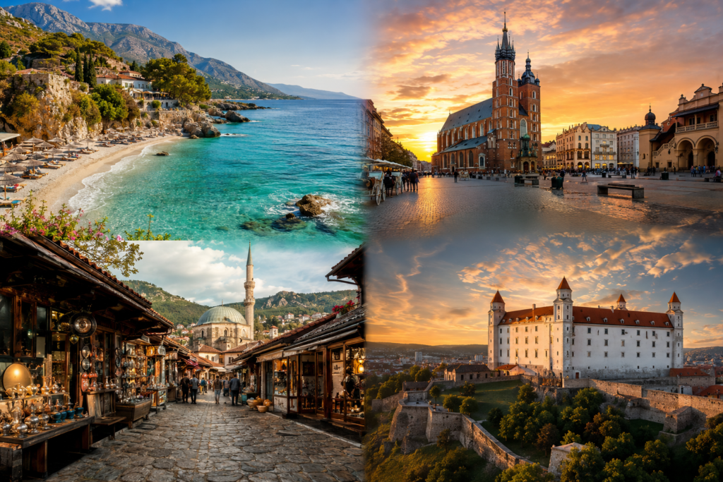 cheap countries in europe to visit collage