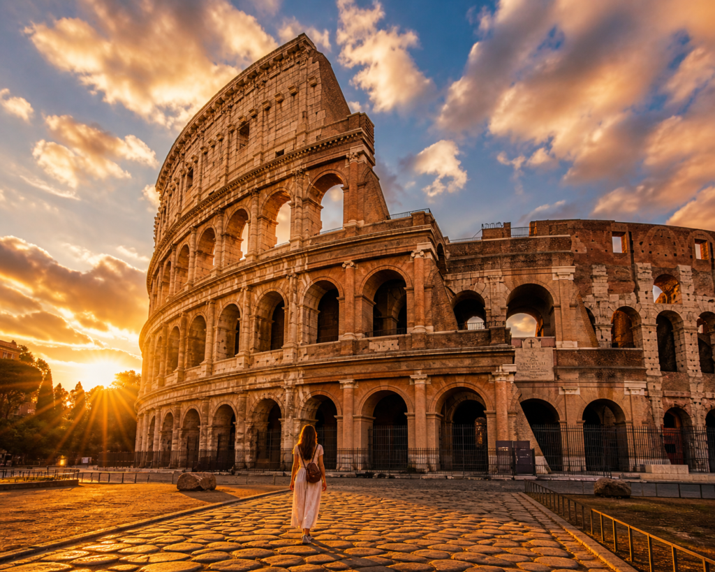 how to plan a trip to Rome Italy colosseum