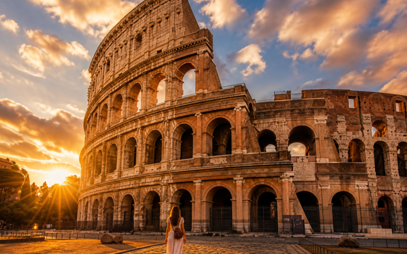 how to plan a trip to Rome Italy colosseum